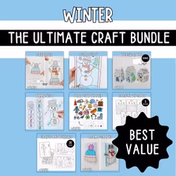 The Ultimate Winter Craft Bundle - Printables for Kids