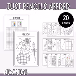 All You Need Is Pencils - New Year Crafts for Kids
