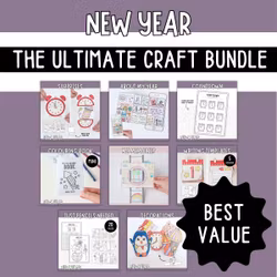 The Ultimate New Year Craft Bundle - Printables for Kids