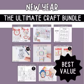The Ultimate New Year Craft Bundle - Printables for Kids