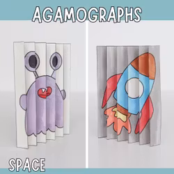 Magical Agamographs - Printable Space Craft for Kids