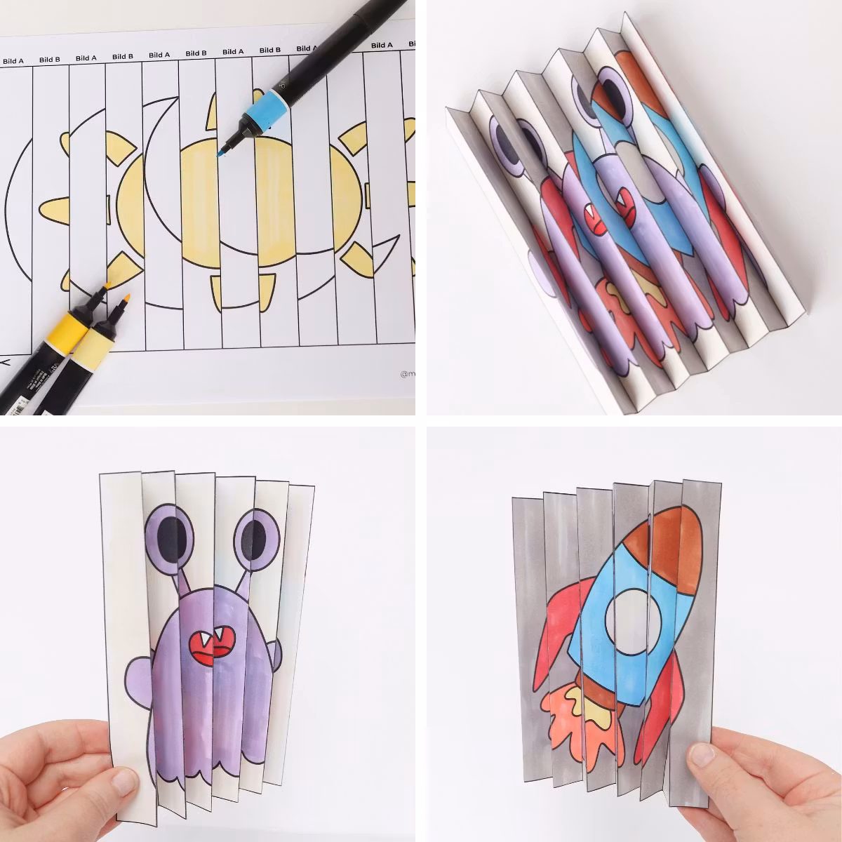 Magical Agamographs - Printable Space Craft for Kids