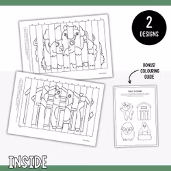 Magical Agamographs - Printable Farm Craft for Kids