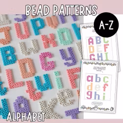 Bead Patterns: Alphabet A-Z