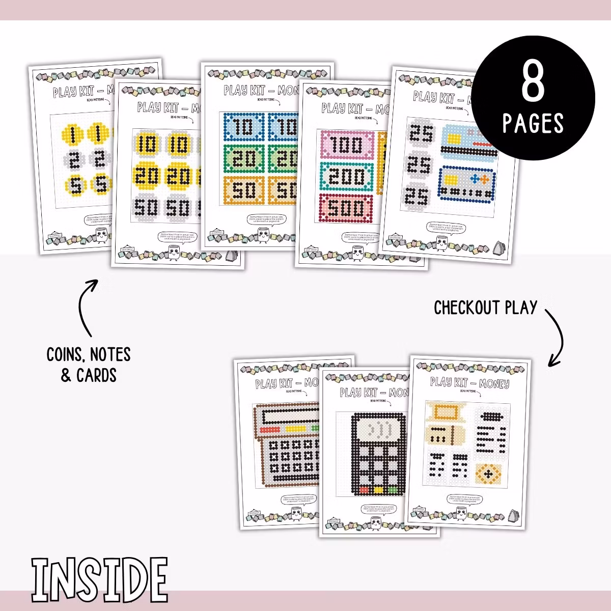 Bead Patterns (Play Kit) - Money & Checkout