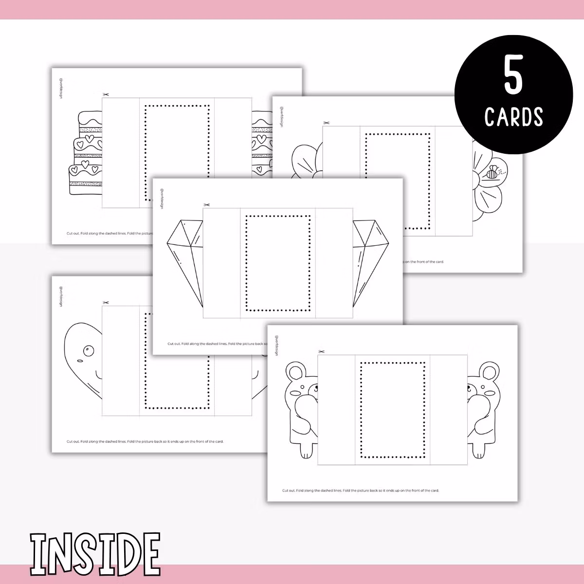 Valentine’s Cards - Printable Craft for Kids