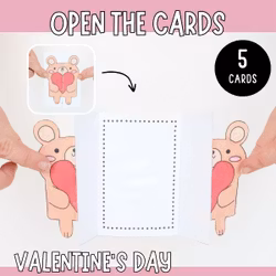 Valentine’s Cards - Printable Craft for Kids