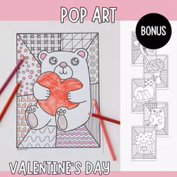 Valentine’s Day - Pop Art