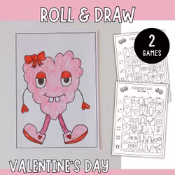 Roll & Draw - Valentine’s Day