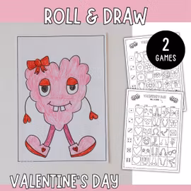 Roll & Draw - Valentine’s Day