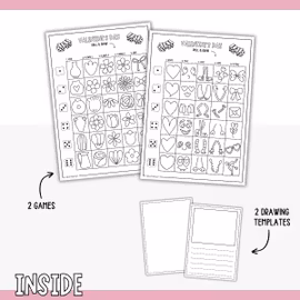 Roll & Draw - Valentine’s Day