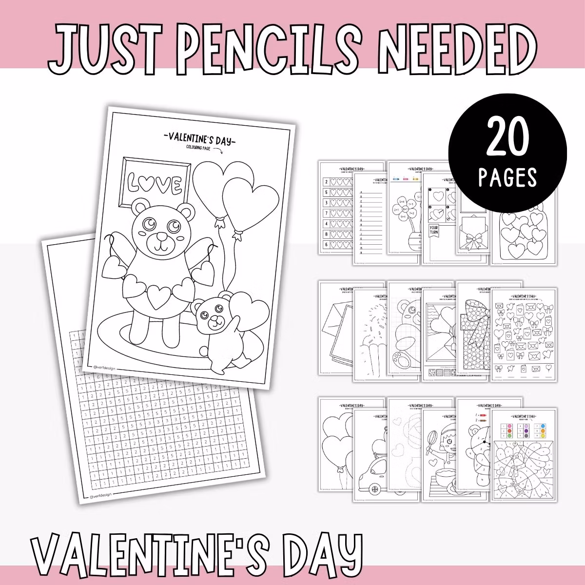All You Need Is Pencils - Valentine’s Day Crafts for Kids