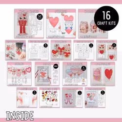 The Ultimate Valentine’s Day Craft Bundle - Printables for Kids