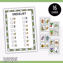 Spring Scavenger Hunt - Printable Game for Kids