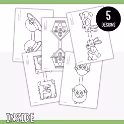 Printable Spring Garland - Craft for Kids