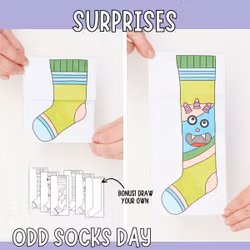 Surprise Socks - Odd Socks Day