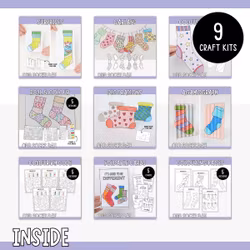 The Ultimate Odd Socks Day Craft Bundle - Printables for Kids