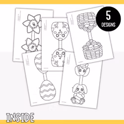 Printable Easter Garland - Craft for Kids