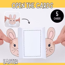 Easter Cards - Printable Craft for Kids