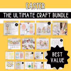 The Ultimate Easter Craft Bundle - Printables for Kids