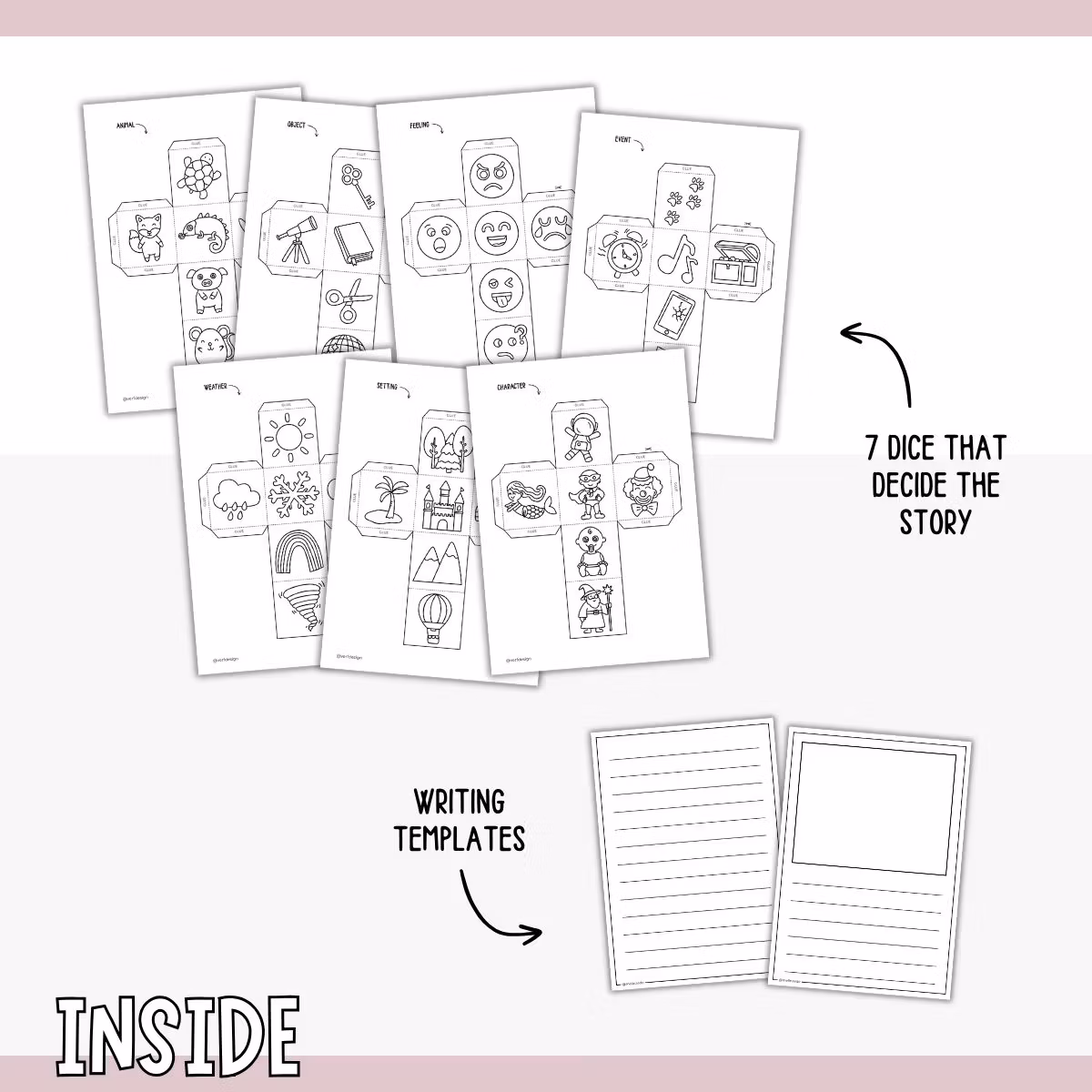 Story Dice - Create Your Own Stories