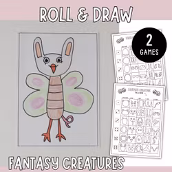 Roll & Draw - Fantasy Creatures