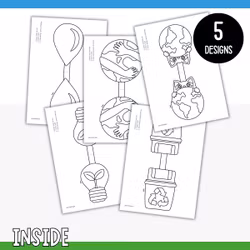 Earth Day Garland - Craft for Kids