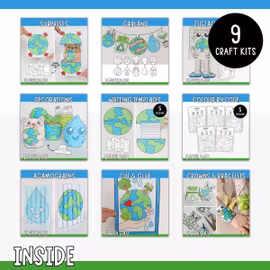 The Ultimate Earth Day Craft Bundle - Printables for Kids