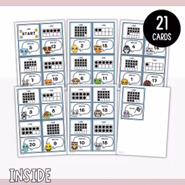 I Have, Who Has? - Maths Game Numbers 1-20