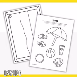 Cut and Stick - Summer Craft for Kids