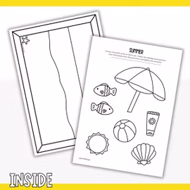 Cut and Stick - Summer Craft for Kids