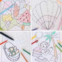 End of School Year Activity Pack - 6 Printable Worksheets