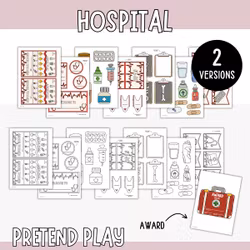 Hospital Play Kit - Pretend Play Printables