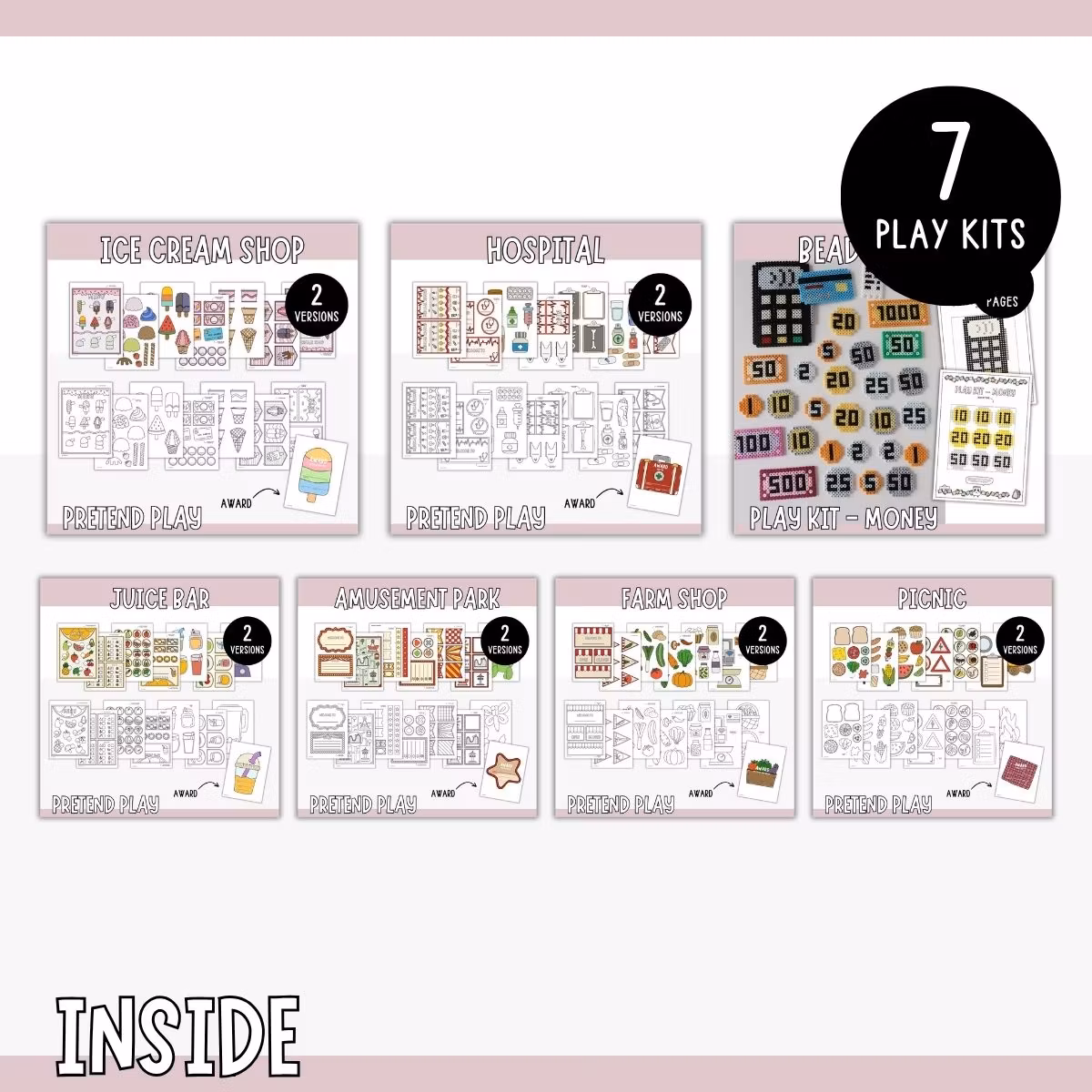 The Ultimate Pretend Play Bundle - Play Kit Printables