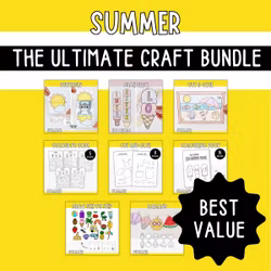 The Ultimate Summer Craft Bundle - Printables for Kids