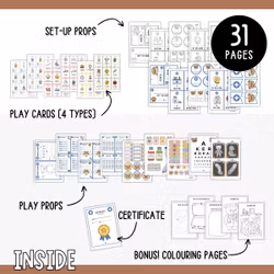 Play with Soft Toys - Hospital Pretend Play Printable
