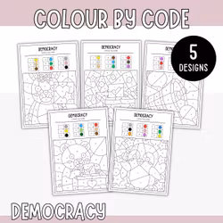 Colour by Code - Democracy
