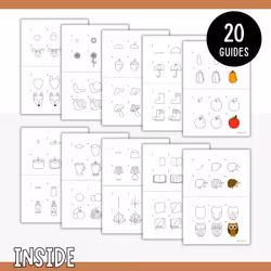 How to Draw Autumn - 20 Step-by-Step Guides for Kids