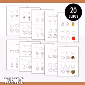 How to Draw Autumn - 20 Step-by-Step Guides for Kids
