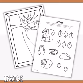 Cut and Stick - Autumn Craft for Kids