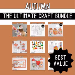 The Ultimate Autumn Craft Bundle - Printables for Kids