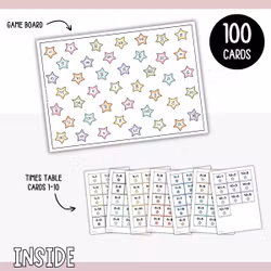 Solve & Find - Times Tables 1-10 Multiplication Game