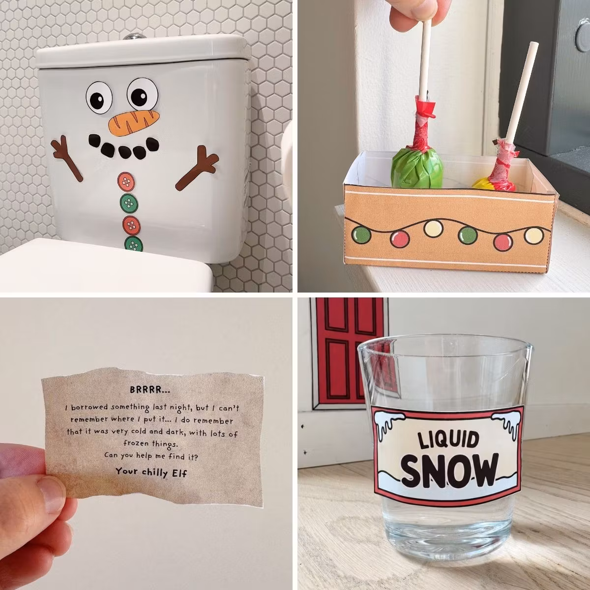 30 Ready-to-Use Elf Mischief Activities - Letters & Props (Year 1)