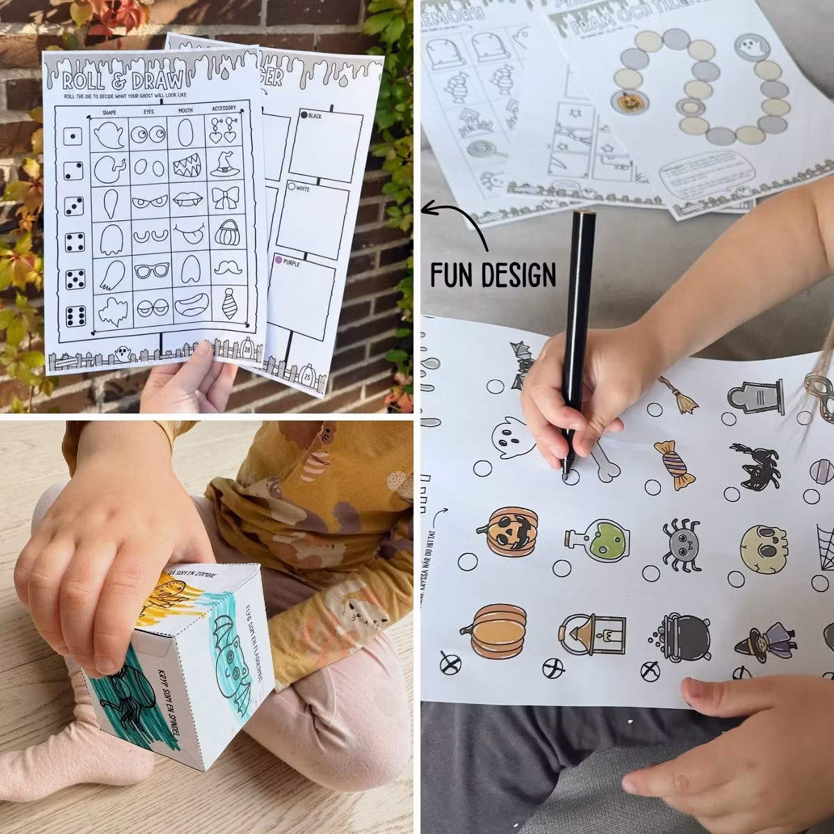Halloween No-Prep Activity Pack - 30 Printable Activities
