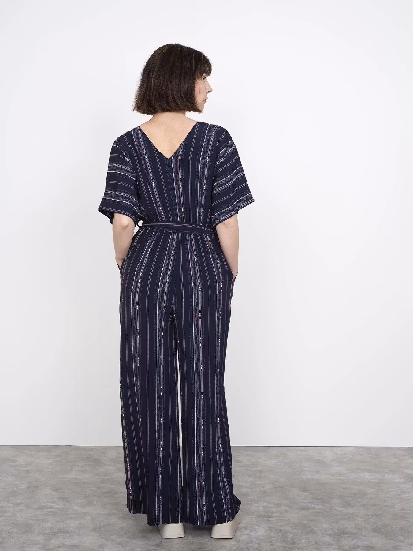 Wide-leg jumpsuit (XL-3XL)