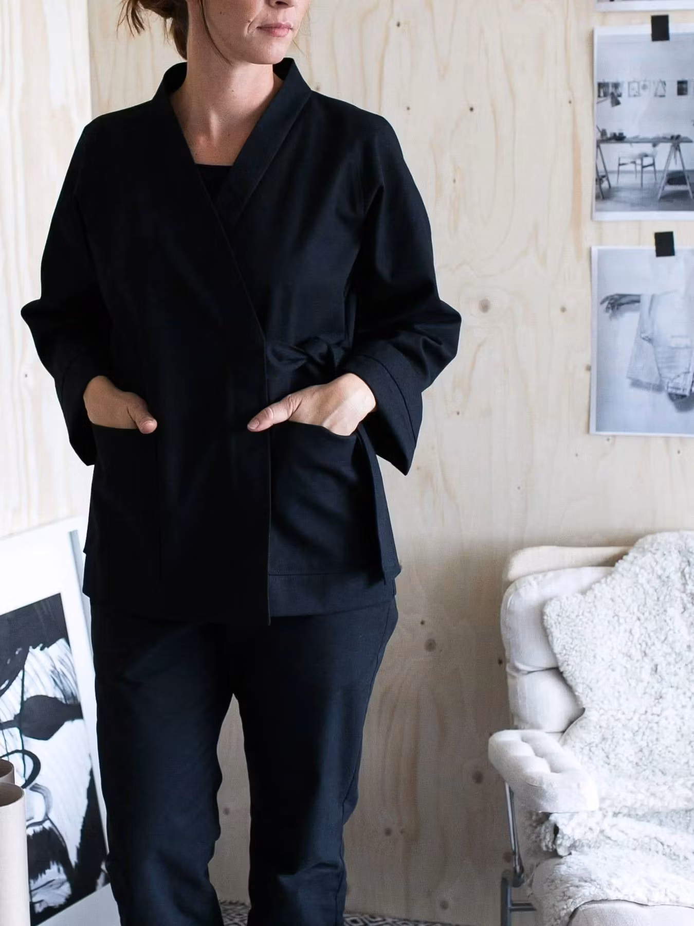 Wrap jacket (XL-3XL)