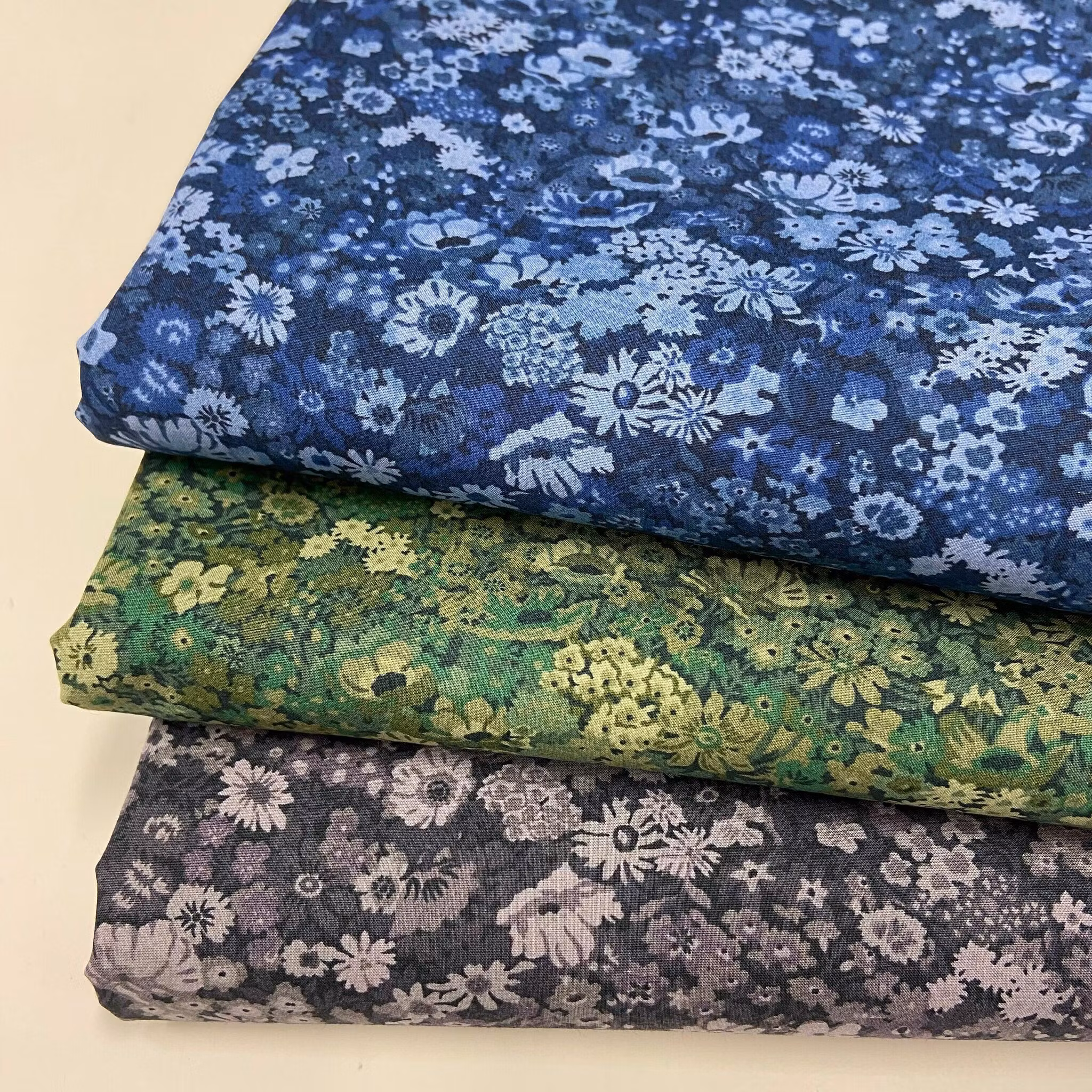 Libertytyg Poplin - Thorpe Hill Grå