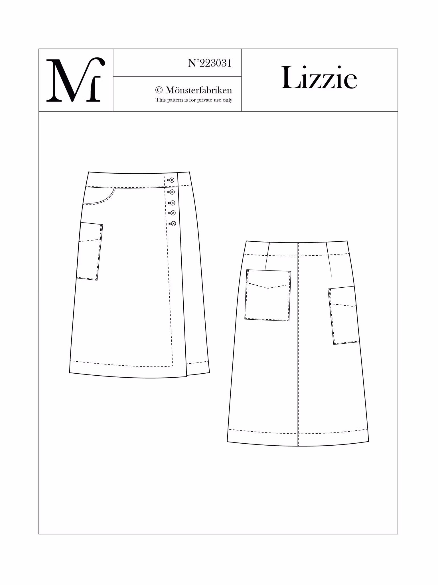 Lizzie - Omlottkjol (2)