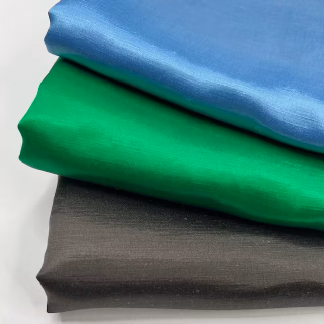 Viskos/lin, khaki,  blank