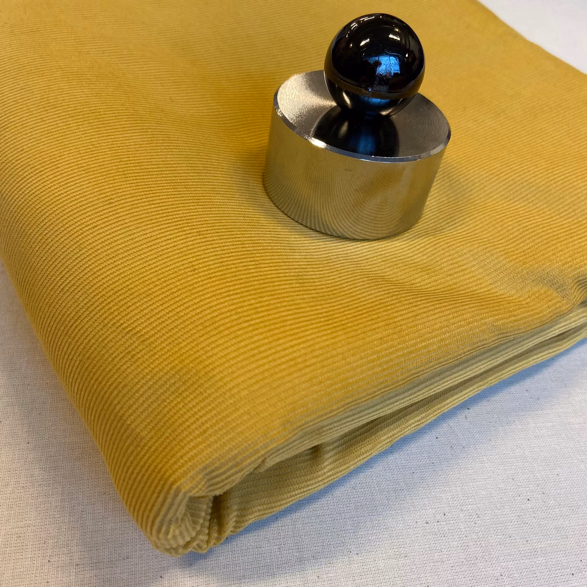 1,5m Bomull Manchester gul